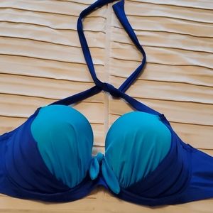 Like new halter bikini top, 34F